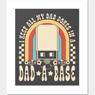 Family Daddy Husband I Keep All My Dad Jokes Posters and Art